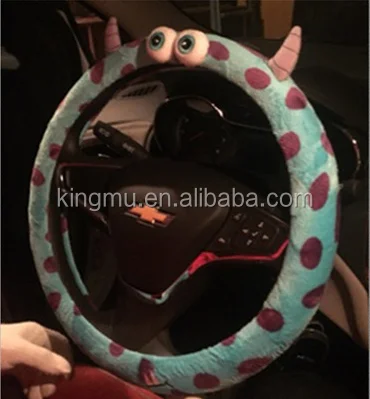 Cartoon Lovely Interior Environmental Protection Steering Wheel Cover