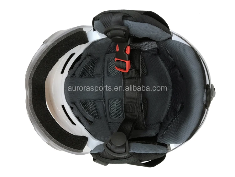 fashion high quality matte ski helmet/ snowboard helmet with visor