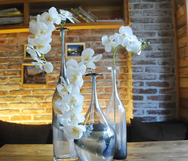 Artificial butterfly orchid flower for home wedding decor