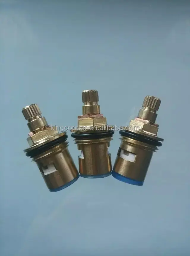 1/2 Великобритания, латунный шпиндель сращивания, быстрооткрывающийся латунный Керамический дисковый кран, картридж