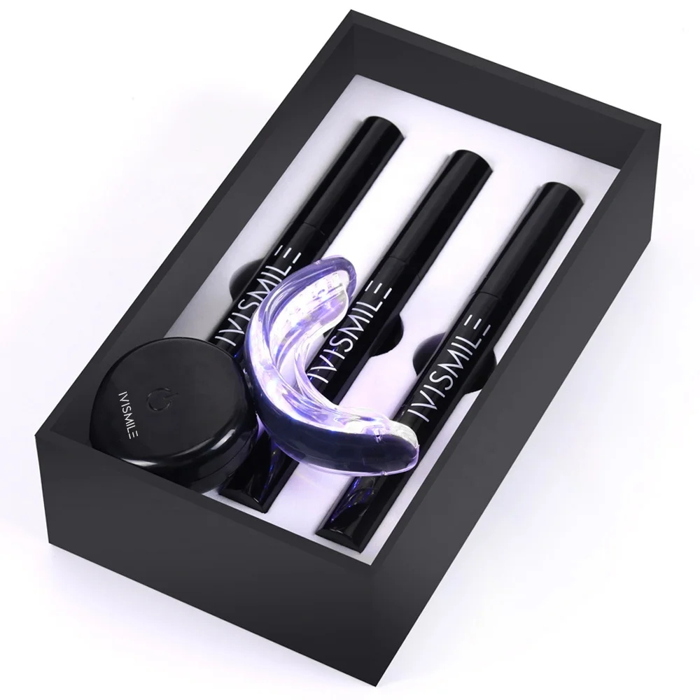 Whitening Kit With Blue Light IVISMILE Teeth Whitening Kit Private Logo Dropshipping