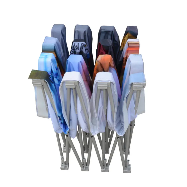 Выставочный фон с прямым натяжением из ткани 10