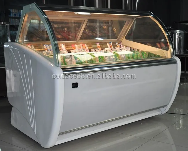 Factory Price Popsicle Ice Cream Display Refrigerator