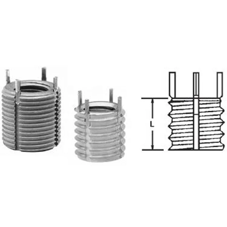 M5*0.8mm Black Internal Threads Repairing Key-locking Thread Inserts