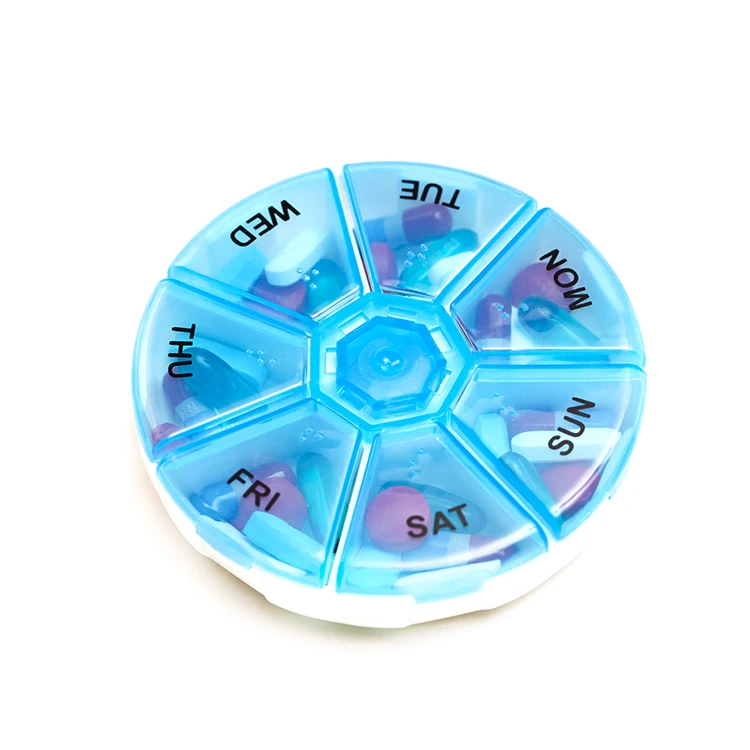 
Custom Promotional Medical Store Pharmacy Gifts Sliding Cap Tablet Case Plastic Pill Box With Cutter 