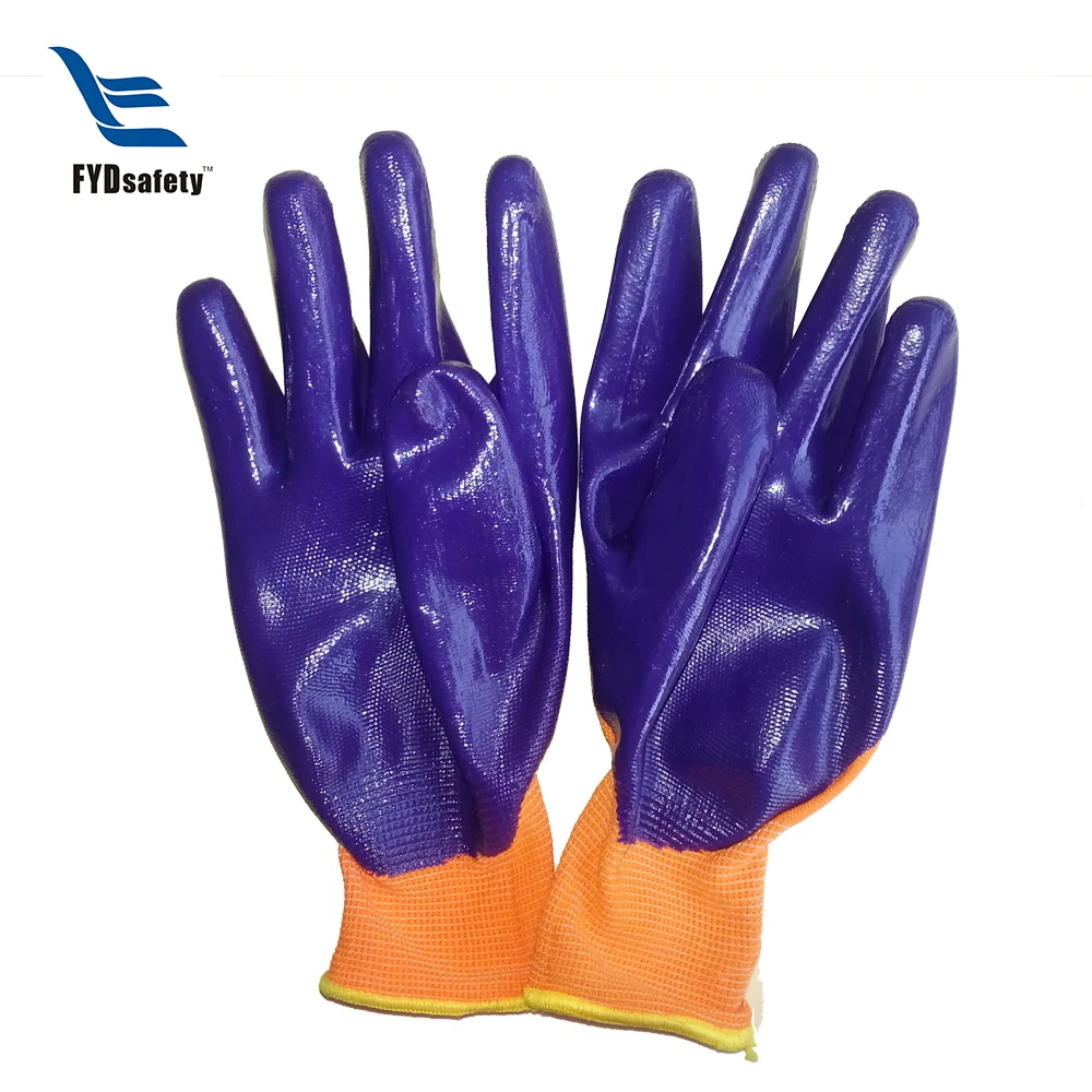 2024 China Famous Brand Safety Nitrile Coated Working Welding Hand Protection Glove