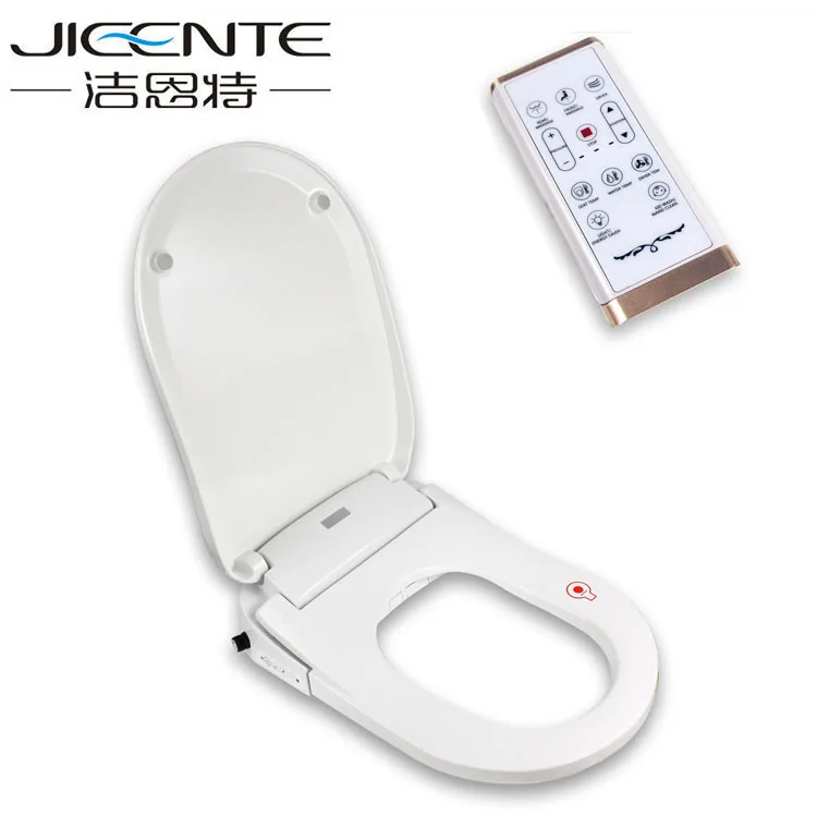 electronic intelligent toilet cover with bidet auto washing