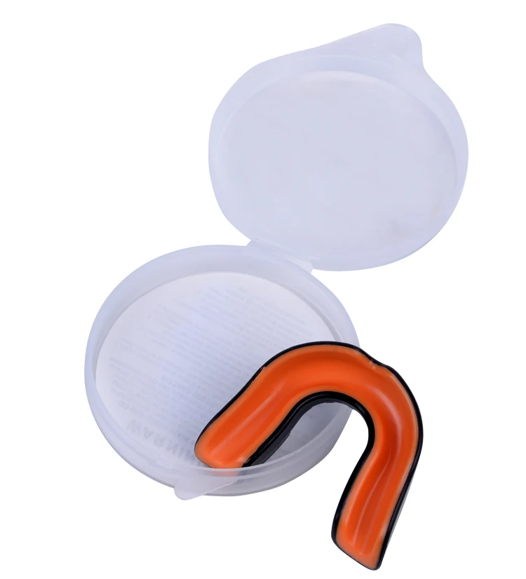Wholesale Sports Mouth Guard  Rubber Customize Case Teeth Mouth Guards Grinding