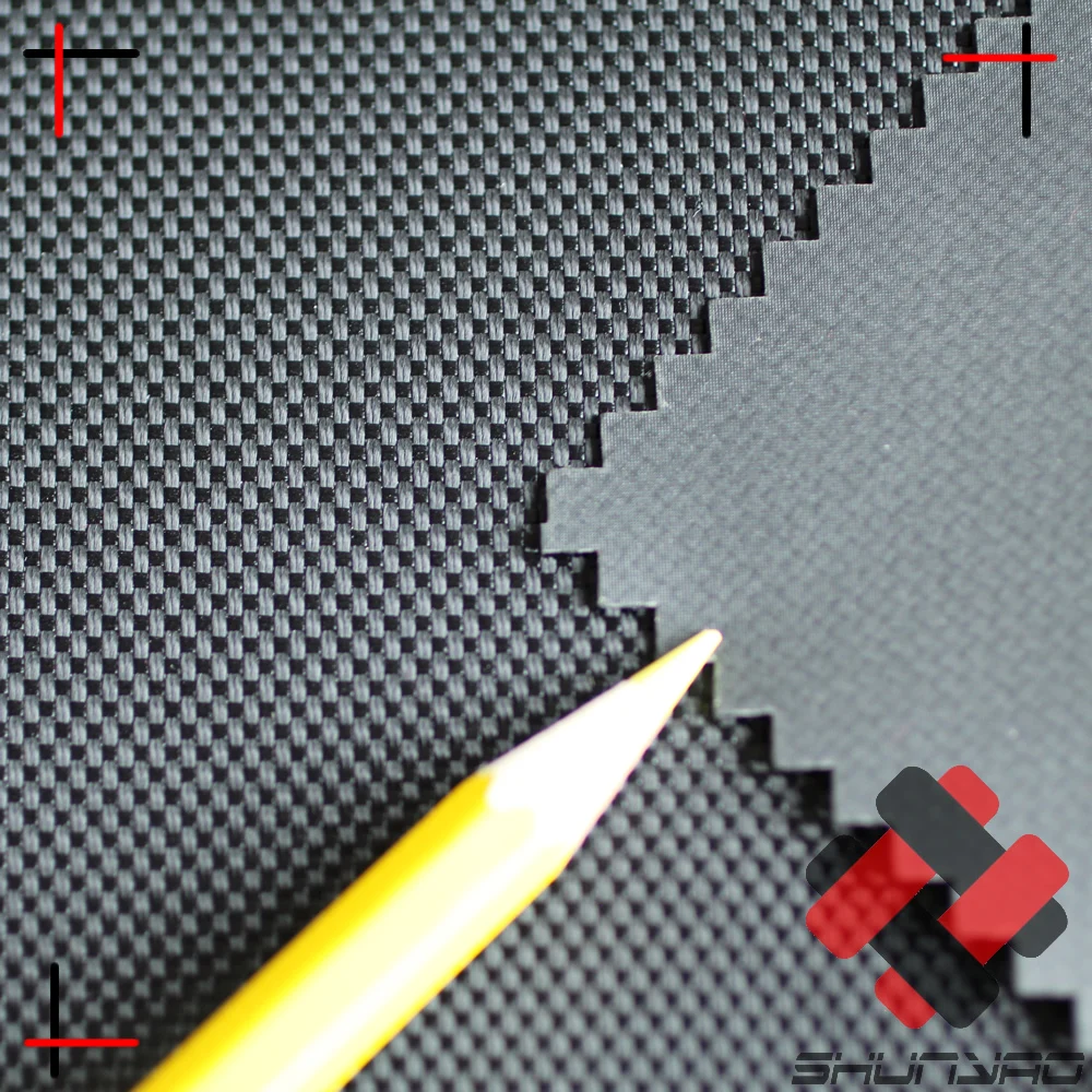 
polyester 1680D double yarn oxford fabric laminated with PVC 