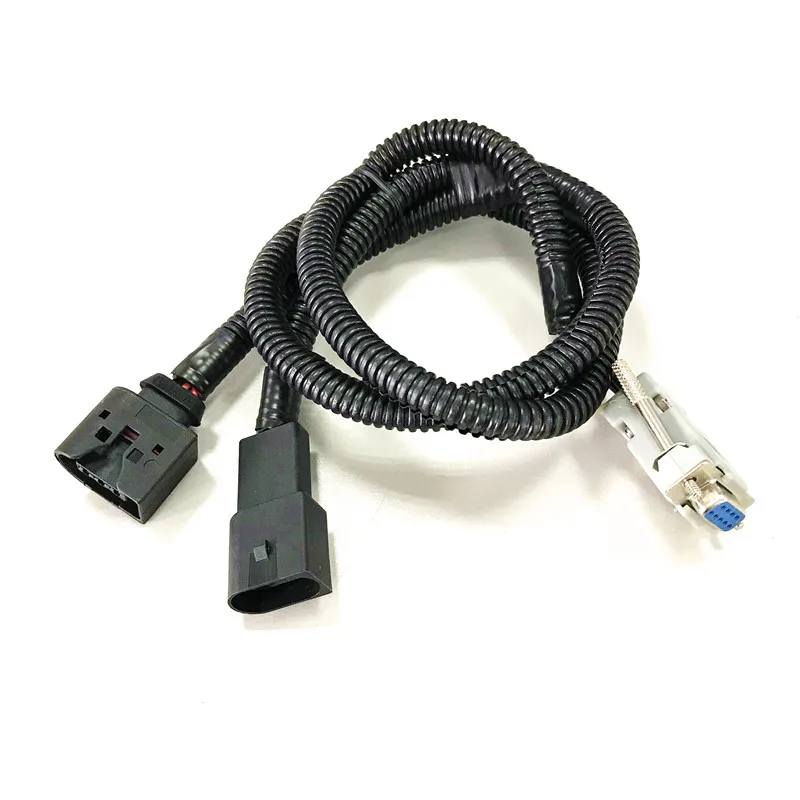 Фабрика изготовленный на заказ кабель 3 pin штепсельная Вилка для DB9 разъем жгута проводов