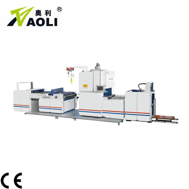
Factory direct deal automatic one side laminating machine for paper sheet for bopp, opp, pvc, pet, foil lamination  (60834652644)