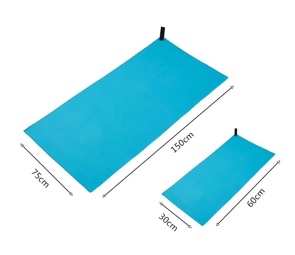 Absorbent and quick-dry microfiber sport towel custom logo