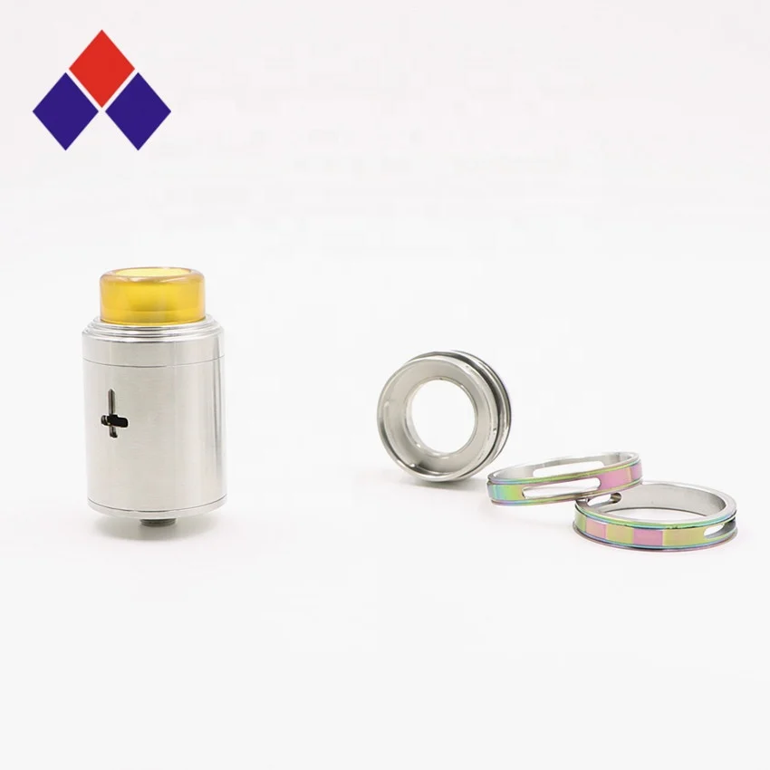 
2019 original factory Mesh Pro 24MM RDA Styled Rebuildable 510 drip tips Tank Atomizer 