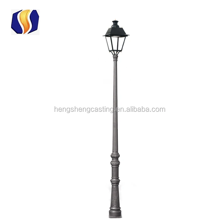 antique ductile iron pole lights street lighting pole lighting poles
