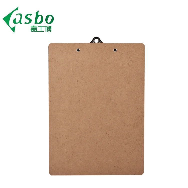 Best promotion office school wooden A4 hardboard clipboard