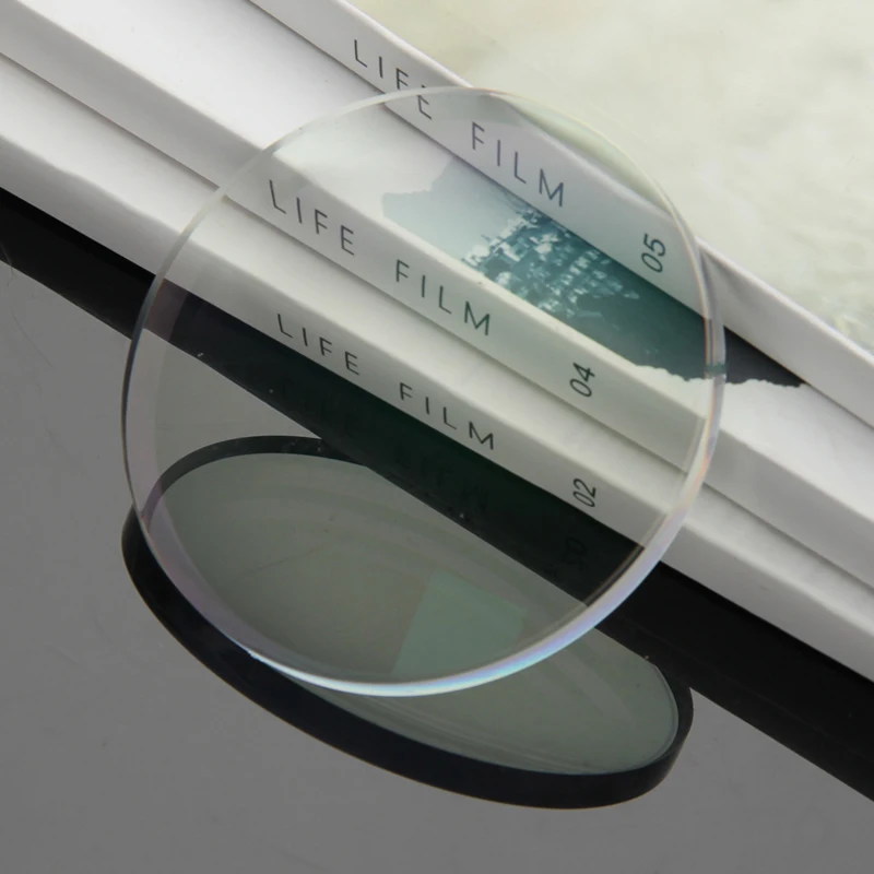 China CR39 1.499 single vision UC HC HMC AR green /blue coating optical lenses