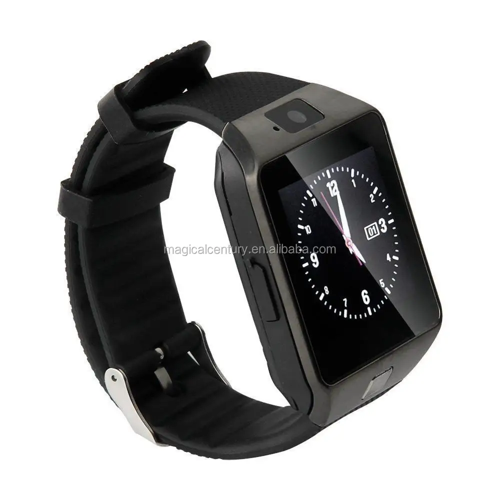 Manufacturing custom Mobile Watch Phones cheap Step motion meter smart watch dz09 for android