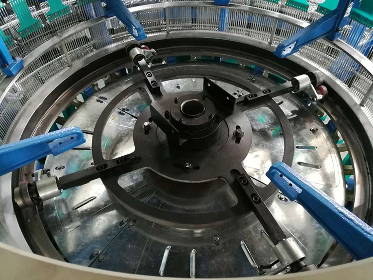 China First Creation Intelligent Micro-computer Four-shuttle Onion Bag Weaving Circular Loom