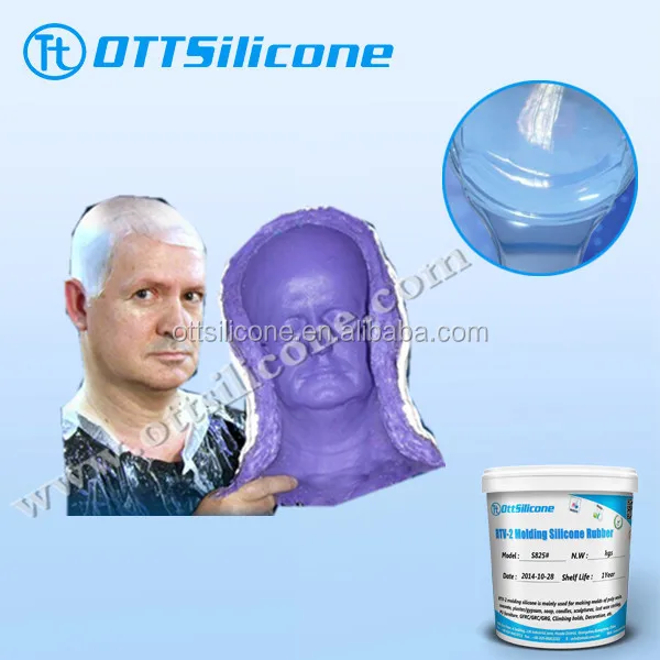 Eco-friendly liquid silicone rubber raw material for mask making/artificial leg casting