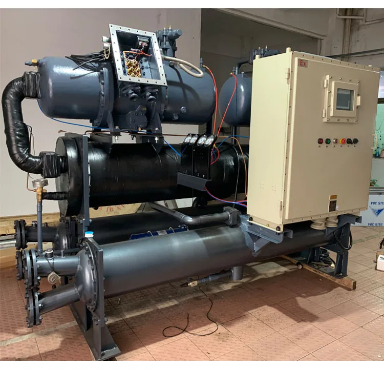 Large screw type with double head water-cooled screw chiller/automatic screw water chiller
