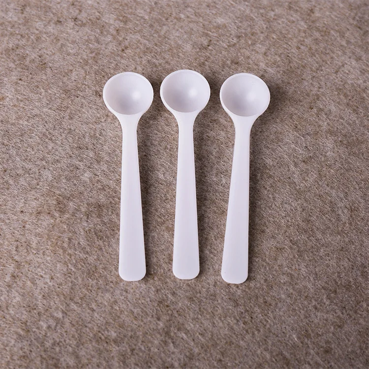 0.5g 1g 2g 3g plastic measuring spoon 1ml 2ml 4ml 5ml 6ml 95mm