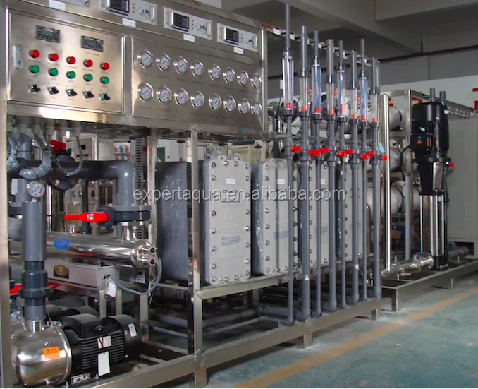 20T/H RO Reverse Osmosis EDI Electrodeionization Ultra pure water for chemical process water