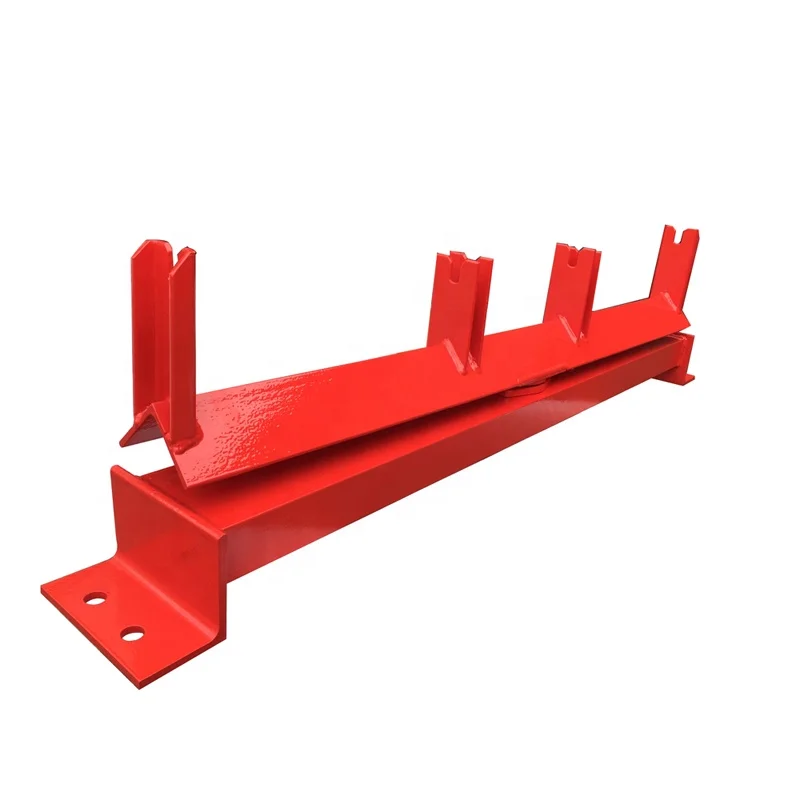 belt conveyor hot dip galvanizing tracking idler bracket