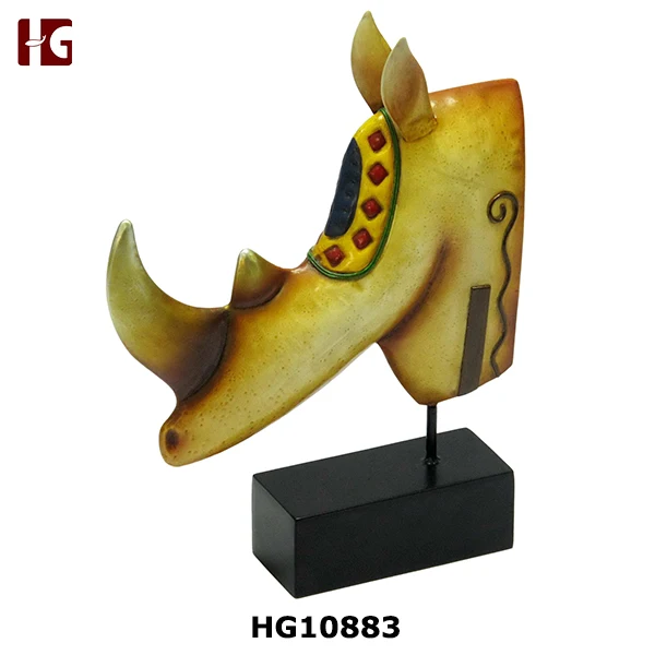 High Quality Fashion Ornament home decor Small Giraffe Metal Crafts