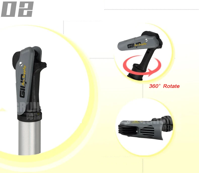 GIYO Portable Bicycle Cycling Bike Air Pump Tyre Mini Pump Bike Tyre Pump Cycling Accessories