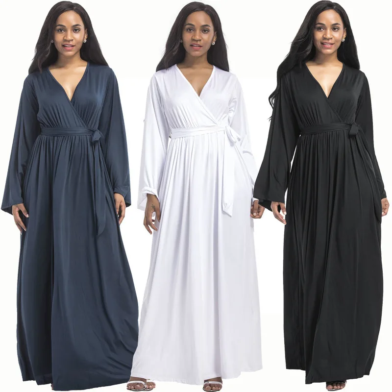 A3487 Plus size women Sexy Deep V Neck summer dress Olive green Monica fashion evening dresses