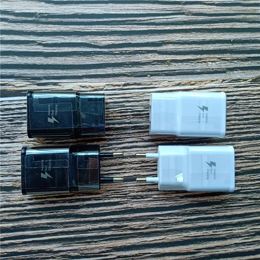 High quality 5V 2A US/EU Plug Adaptive Fast Charging Travel adapter Wall Fast Charger for samsung galaxy s8 s7 s9 no packing box