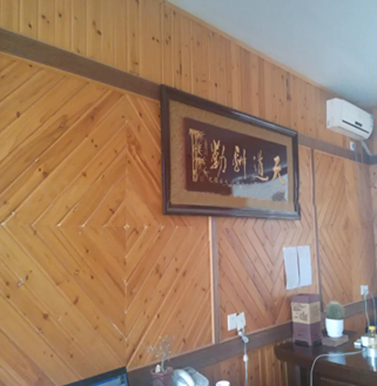 2018 NEW Carbonized Wood Panel for Home Wall Board Interior Decoration