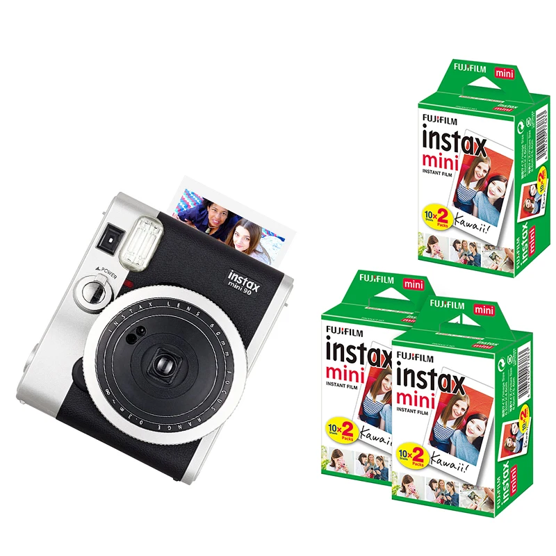 Fujifilm instax mini film instant film twin pack 20 Exposures  for mini8/min9/mini90 camera