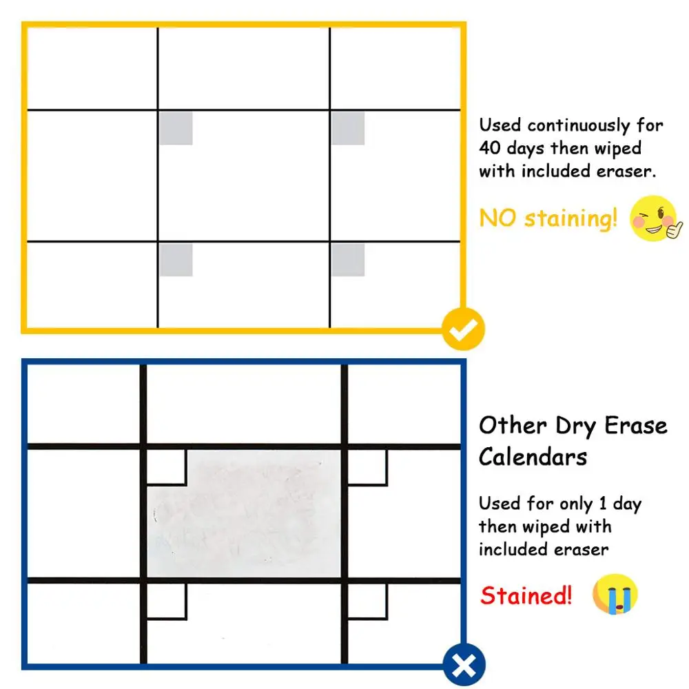 Dry Erase Grocery Weekly Magnetic To Do List