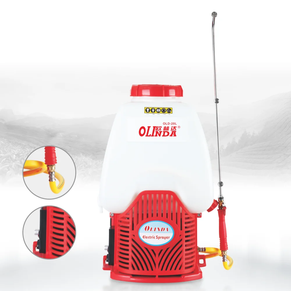 Производство Китай, ранец для распыления насоса высокого давления на большие расстояния, 25 л, для продажи