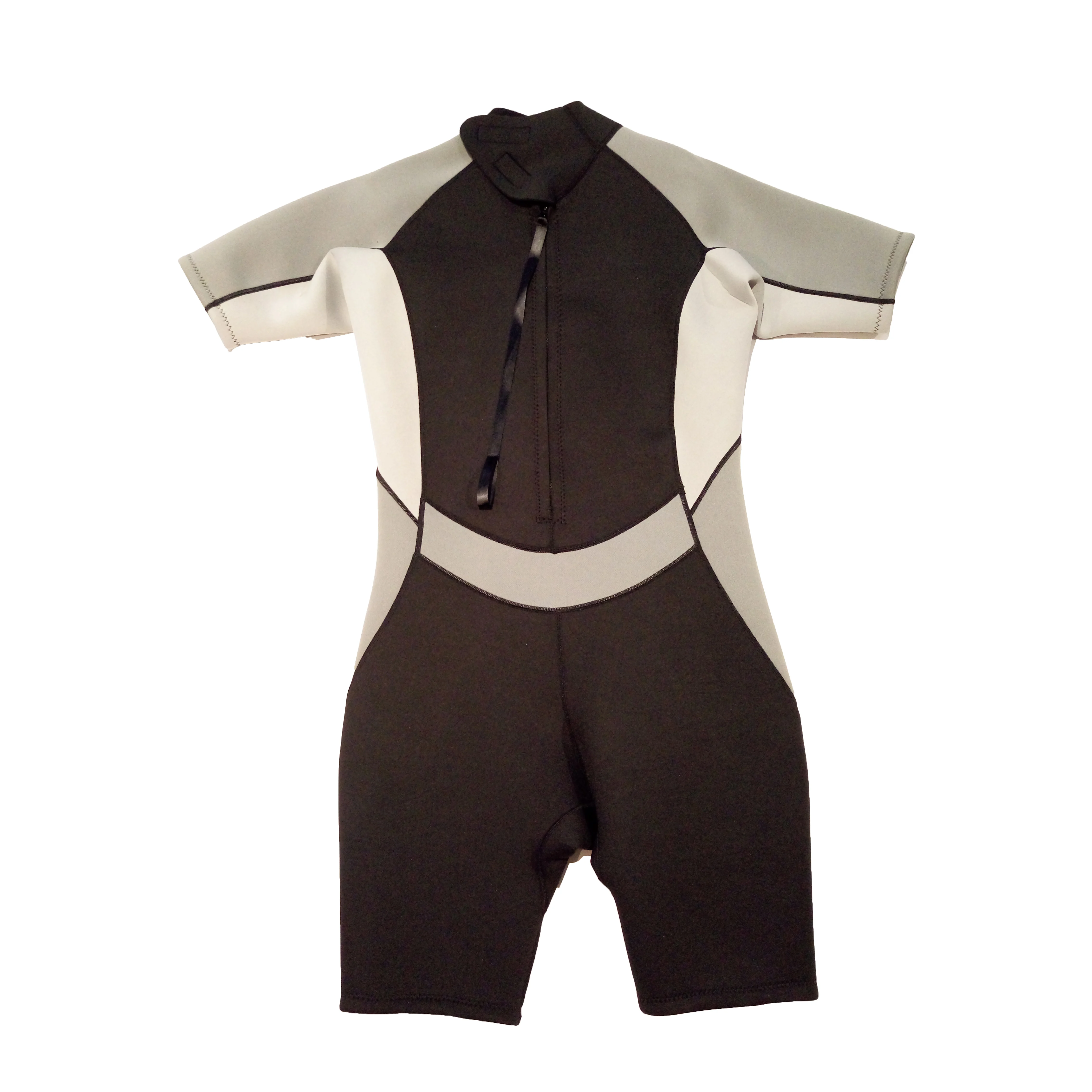 
Short sleeve short trouser legs diving surfing neoprene smooth skin wetsuit 