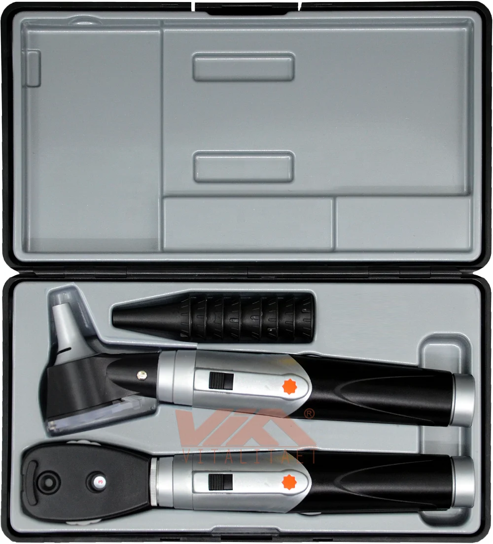 
Professional Production Diagnostic Set Otoscope Ophthalmoscope 