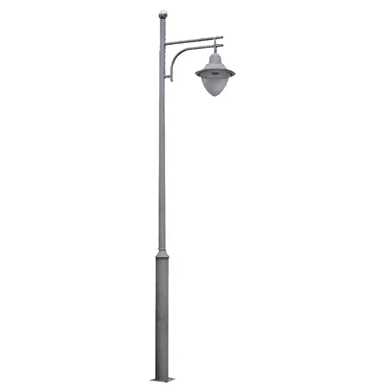 Solar led light / decorative garden light pole outdoor yard lamp pole