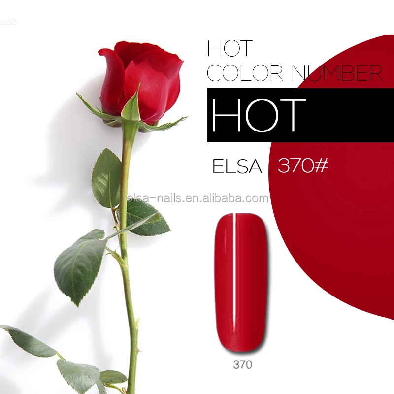 
2018 Fee sample ELSA low MOQ High quality display set 120 color bulk gel nail polish 