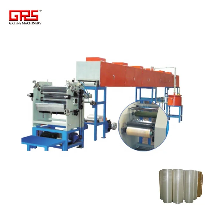 500mm width opp tape jumbo roll coating machine, opp tape jumbo roll making machine