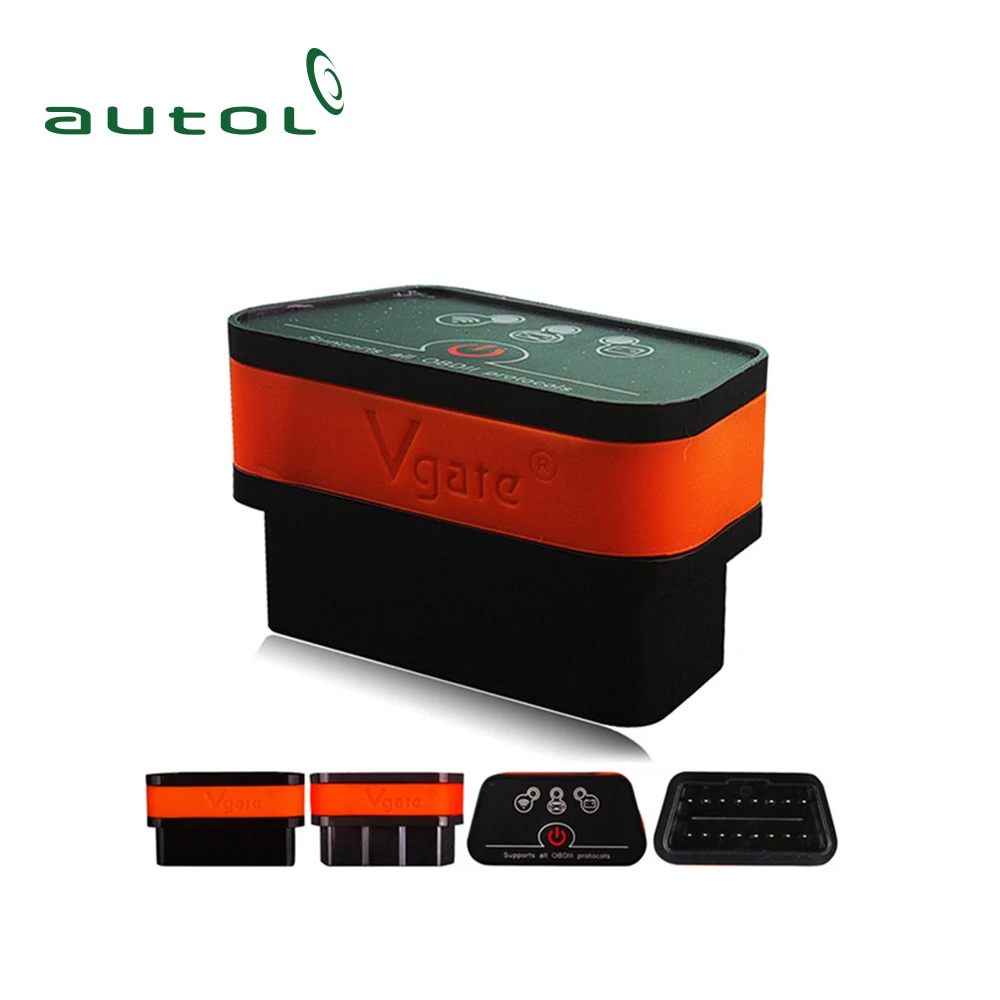 Original VGATE ELM327 WIFI iCar 2 Wifi OBD OBD2 Diagnostic Scanner ELM 327 iCar2 WIFI VGATE Support for iPhone /Android/PC