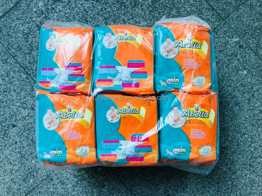 2021 China Original Abella brand Top Selling Baby Products Quanzhou Factory Wholesale Price Baby Diapers