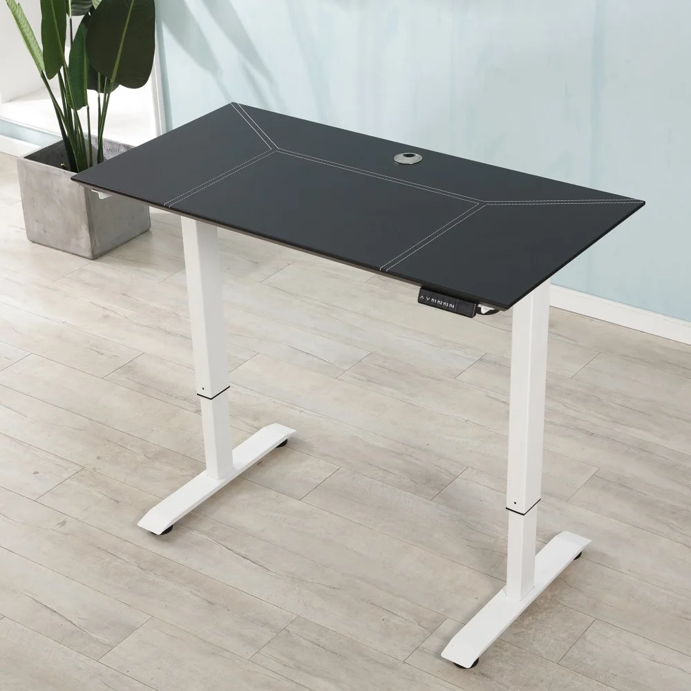 Electric Adjustable Height Computer Desk Metal Table With Stand Up Desk Adjustable Height Legs