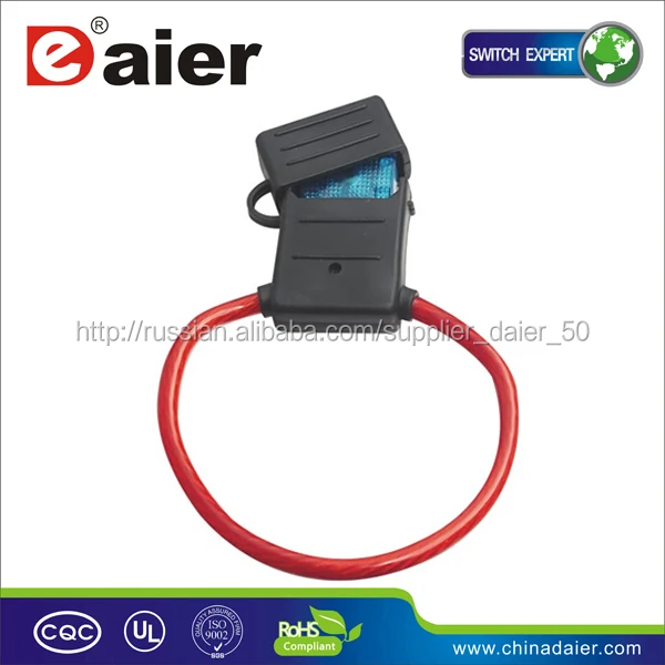 Daier F113-C 5*20 Держатель стеклянного предохранителя