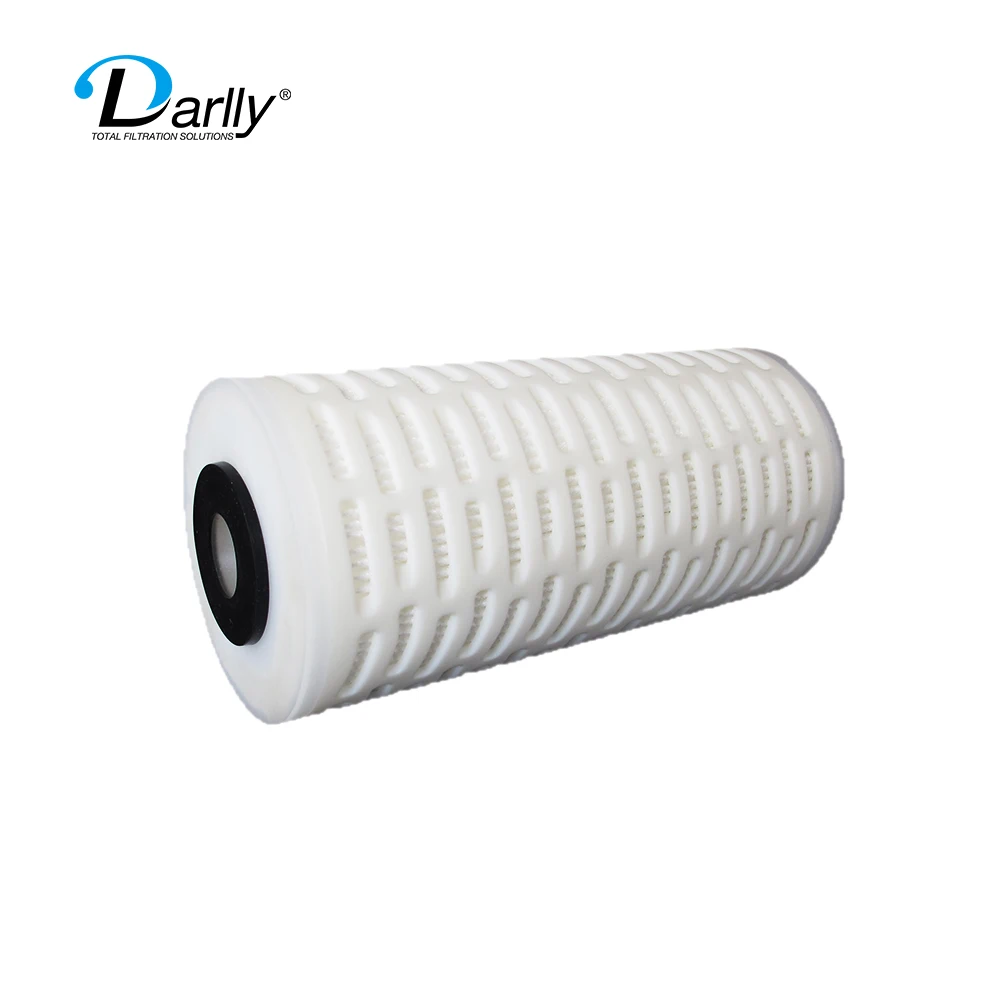 Электронная фильтрация 115 мм Большая голубая обработка воды PP 10 дюймов фильтрующий элемент 1 микрон высокопроизводительный фильтрующий картридж