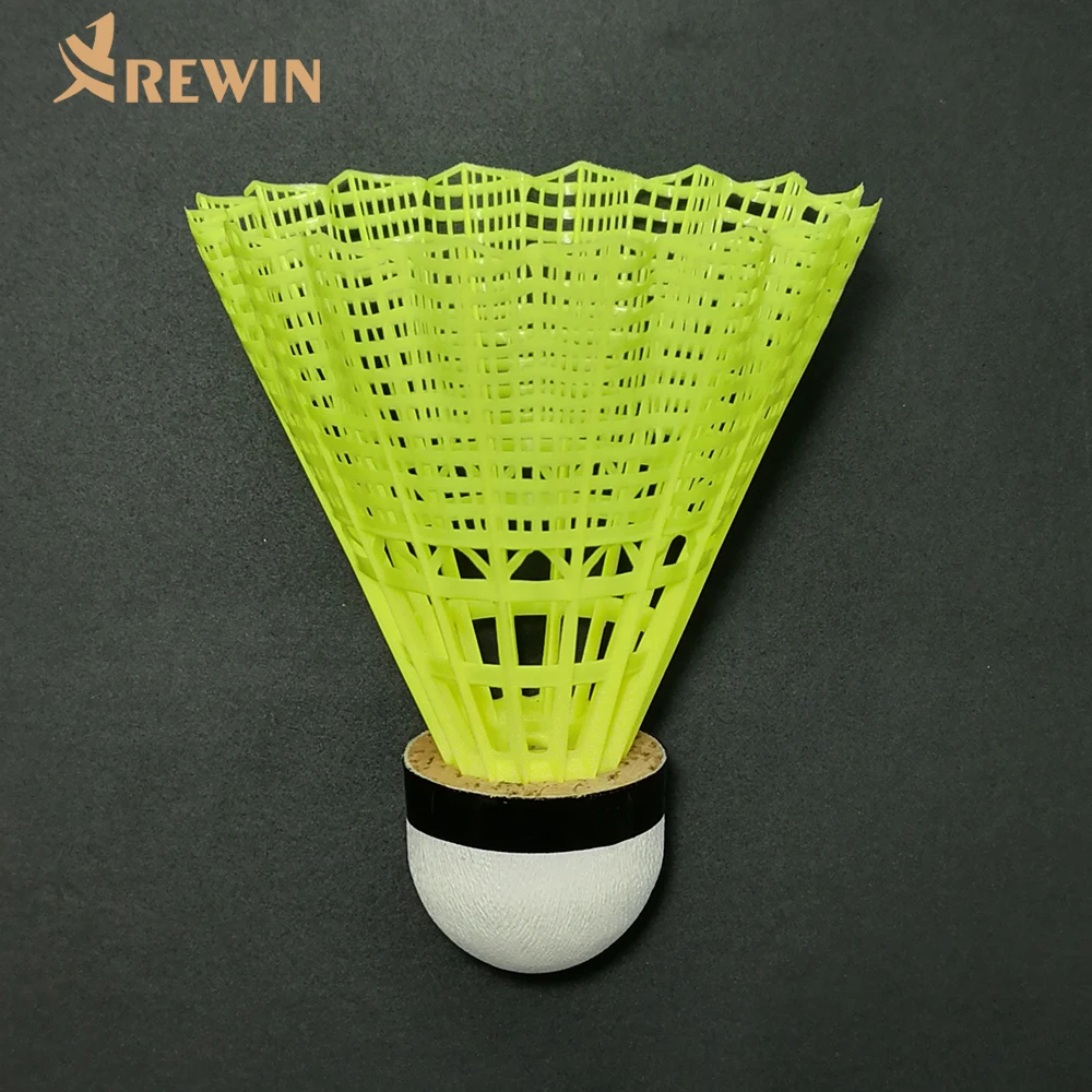 High Quality Nylon Shuttlecock with Natural Cork for Badminton Club