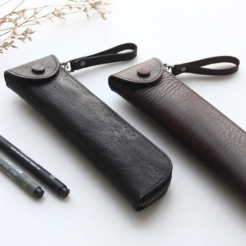 PU personalised roll up pencil case,promotional pencil case with zipper for school