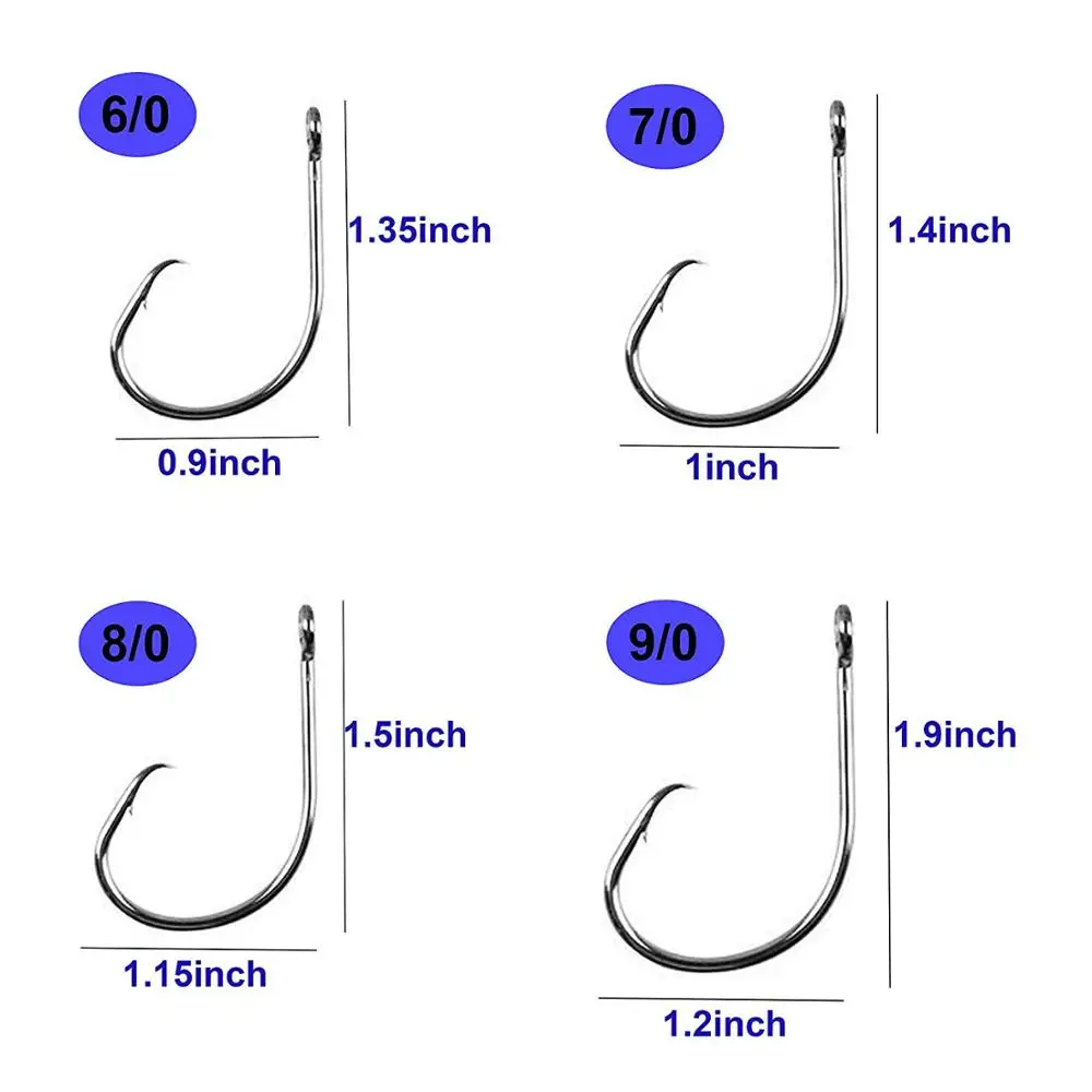 39951 100pcs/bag Demon Circle Ultra Point Extreme Sharpness Short Shank For Heavier Lure Strong Freshwater fishing Hooks