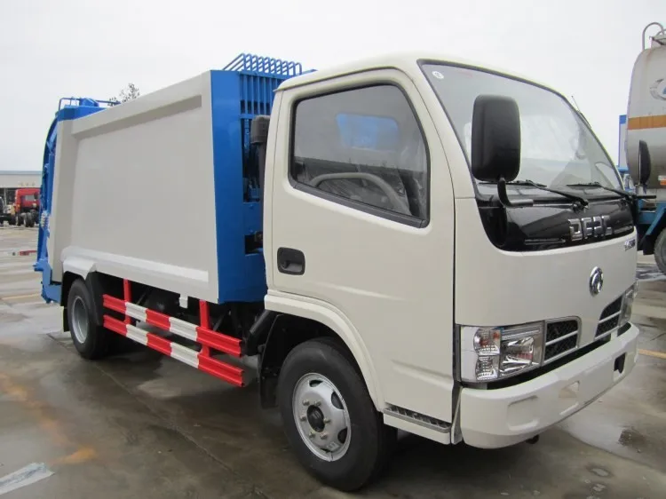 Уплотнительный мусоровоз Dongfeng 5 тонн/уплотнитель мусора для продажи