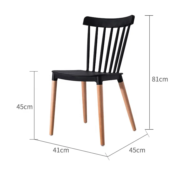 
GUYOU GY-4012 modern Pp Seat Beech Wood Leg Leisure Chair Suppliers 